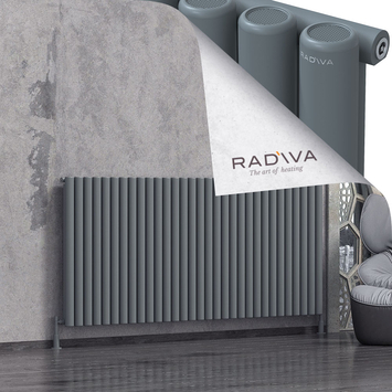 Mati Radiateur En Aluminium 1000x2290 Anthracite - Thumbnail