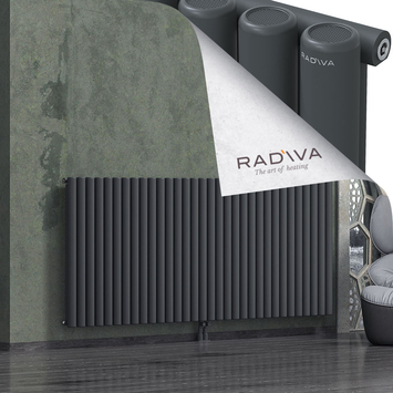 Mati Radiateur En Aluminium 1000x2364 Anthracite Foncé - Thumbnail