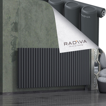 Mati Radiateur En Aluminium 1000x2364 Anthracite Foncé - Thumbnail