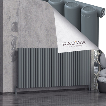 Mati Radiateur En Aluminium 1000x2364 Anthracite - Thumbnail