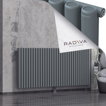 Mati Radiateur En Aluminium 1000x2364 Anthracite - Thumbnail