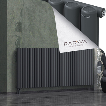 Mati Radiateur En Aluminium 1000x2512 Anthracite Foncé - Thumbnail