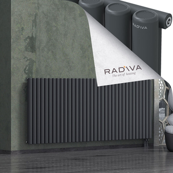 Mati Radiateur En Aluminium 1000x2512 Anthracite Foncé - Thumbnail