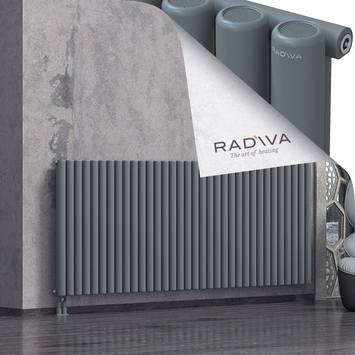 Mati Radiateur En Aluminium 1000x2512 Anthracite - Thumbnail