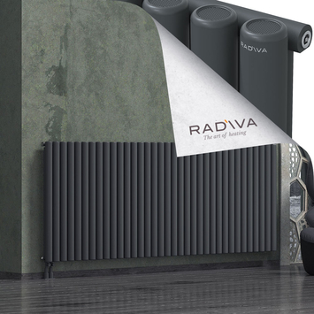 Mati Radiateur En Aluminium 1000x2586 Anthracite Foncé - Thumbnail