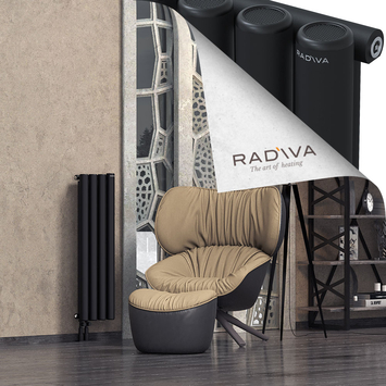 Mati Radiateur En Aluminium 1000x292 Noir - Thumbnail