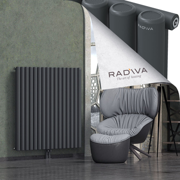 Mati Radiateur En Aluminium 1200x1180 Anthracite Foncé - Thumbnail