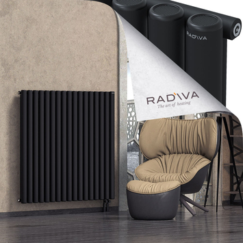 Mati Radiateur En Aluminium 1200x1254 Noir - Thumbnail