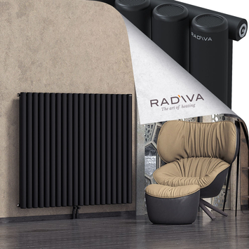 Mati Radiateur En Aluminium 1200x1476 Noir - Thumbnail