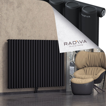 Mati Radiateur En Aluminium 1200x1772 Noir - Thumbnail