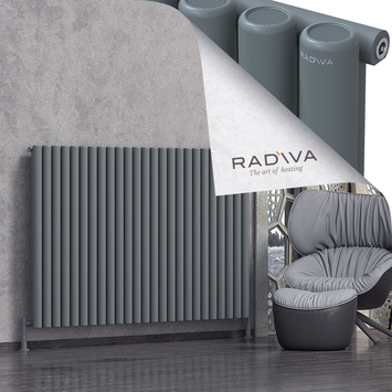 Mati Radiateur En Aluminium 1200x1846 Anthracite - Thumbnail