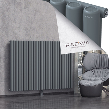 Mati Radiateur En Aluminium 1200x1920 Anthracite - Thumbnail