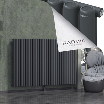 Mati Radiateur En Aluminium 1200x2068 Anthracite Foncé - Thumbnail