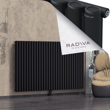 Mati Radiateur En Aluminium 1200x2142 Noir - Thumbnail