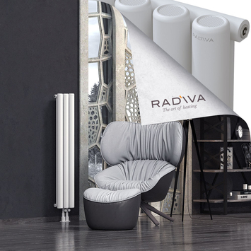 Mati Radiateur En Aluminium 1200x218 Blanc - Thumbnail