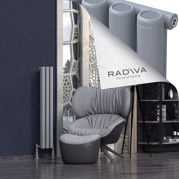 Mati Radiateur En Aluminium 1200x218 Gris - Thumbnail