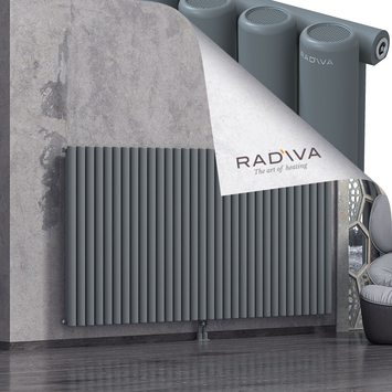 Mati Radiateur En Aluminium 1200x2364 Anthracite - Thumbnail