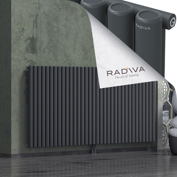 Mati Radiateur En Aluminium 1200x2512 Anthracite Foncé - Thumbnail