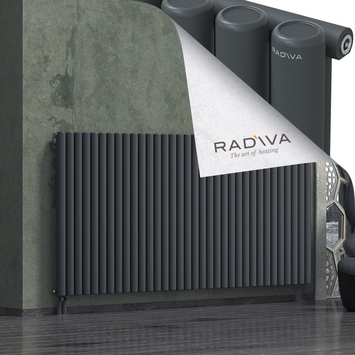 Mati Radiateur En Aluminium 1200x2512 Anthracite Foncé - Thumbnail