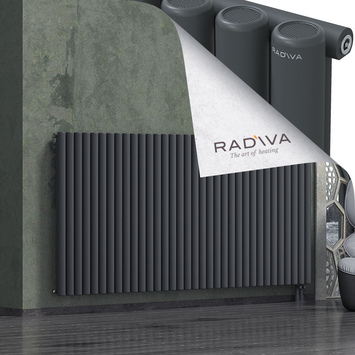 Mati Radiateur En Aluminium 1200x2512 Anthracite Foncé - Thumbnail