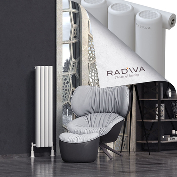 Mati Radiateur En Aluminium 1200x292 Blanc - Thumbnail