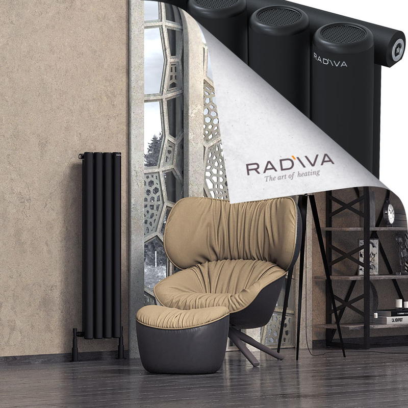 Mati Radiateur En Aluminium 1200x292 Noir