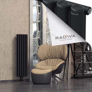 Mati Radiateur En Aluminium 1200x366 Noir - Thumbnail