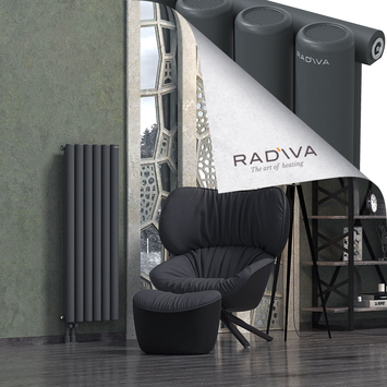 Mati Radiateur En Aluminium 1200x440 Anthracite Foncé - Thumbnail