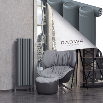 Mati Radiateur En Aluminium 1200x440 Anthracite - Thumbnail