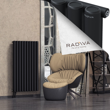 Mati Radiateur En Aluminium 1200x736 Noir - Thumbnail