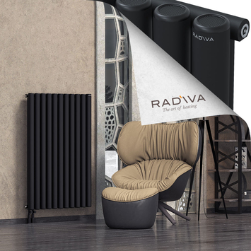 Mati Radiateur En Aluminium 1200x810 Noir - Thumbnail