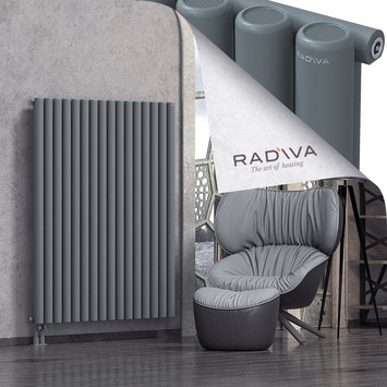 Mati Radiateur En Aluminium 1500x1180 Anthracite - Thumbnail