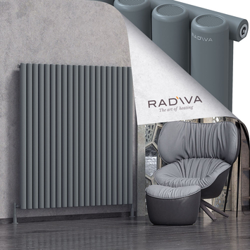 Mati Radiateur En Aluminium 1500x1476 Anthracite - Thumbnail