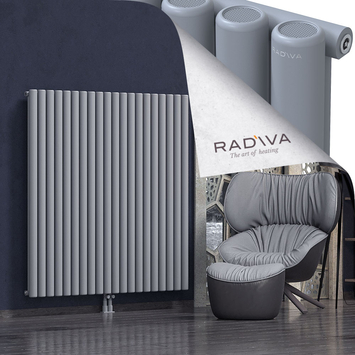 Mati Radiateur En Aluminium 1500x1476 Gris - Thumbnail