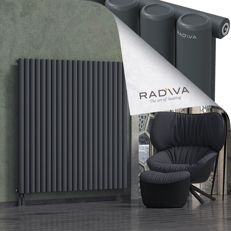 Mati Radiateur En Aluminium 1500x1550 Anthracite Foncé