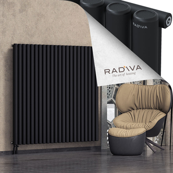 Mati Radiateur En Aluminium 1500x1624 Noir - Thumbnail