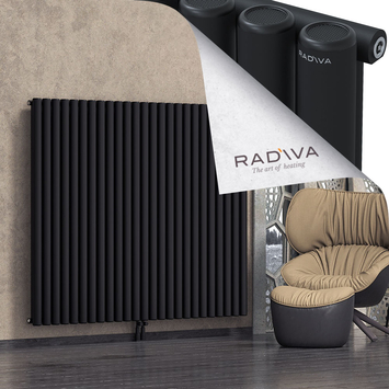 Mati Radiateur En Aluminium 1500x1846 Noir - Thumbnail