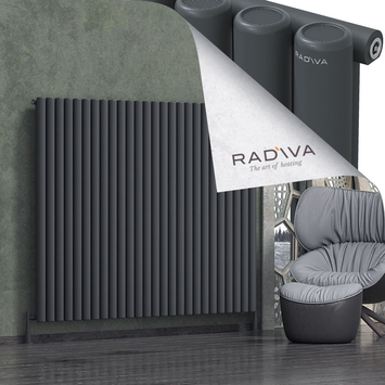 Mati Radiateur En Aluminium 1500x1920 Anthracite Foncé - Thumbnail