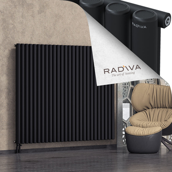 Mati Radiateur En Aluminium 1500x1920 Noir - Thumbnail