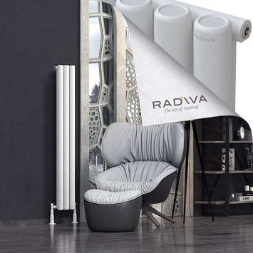 Mati Radiateur En Aluminium 1500x218 Blanc - Thumbnail