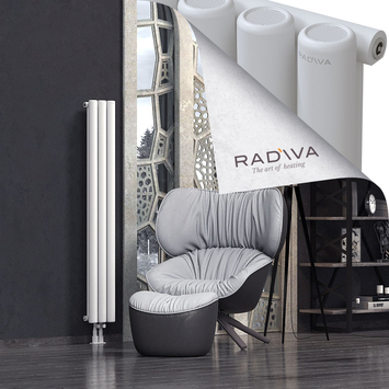 Mati Radiateur En Aluminium 1500x218 Blanc - Thumbnail