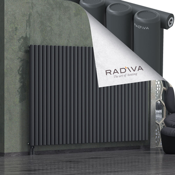 Mati Radiateur En Aluminium 1500x2364 Anthracite Foncé - Thumbnail