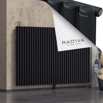 Mati Radiateur En Aluminium 1500x2512 Noir - Thumbnail