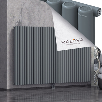 Mati Radiateur En Aluminium 1500x2586 Anthracite - Thumbnail