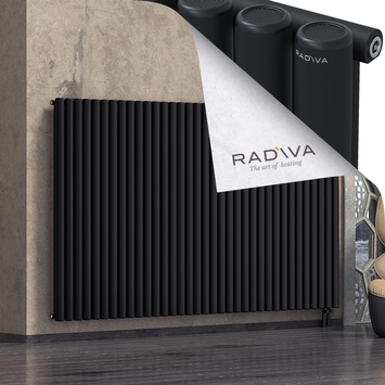 Mati Radiateur En Aluminium 1500x2586 Noir - Thumbnail