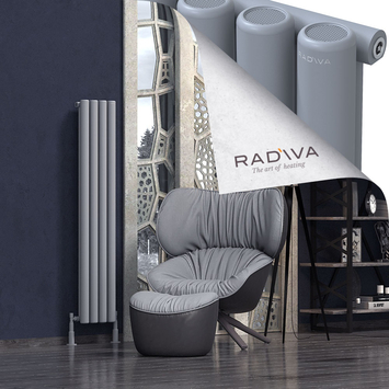 Mati Radiateur En Aluminium 1500x292 Gris - Thumbnail