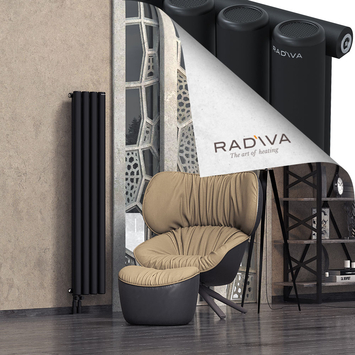 Mati Radiateur En Aluminium 1500x292 Noir - Thumbnail