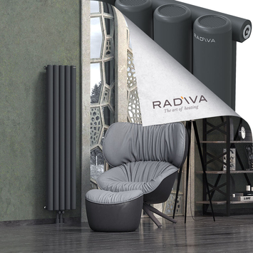 Mati Radiateur En Aluminium 1500x366 Anthracite Foncé - Thumbnail