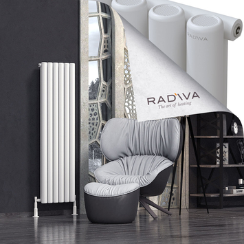 Mati Radiateur En Aluminium 1500x440 Blanc - Thumbnail