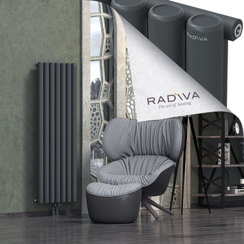 Mati Radiateur En Aluminium 1500x514 Anthracite Foncé - Thumbnail